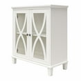 thumbnail image 4 of Ameriwood Home Celeste Accent Cabinet with Glass Doors, White, 4 of 9