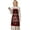 Grid Red White, variant on Christmas Apron for Adult Women Men Party Cooking