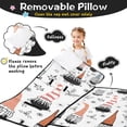 thumbnail image 3 of White Christmas Gnome and Snowflake Pattern Toddler Nap Mats for Kids Preschool,60"x20" Sleeping Mat Bag or Kids,Toddler Sleeping Bag,Toddler Nap Mat or Daycare, 3 of 6