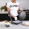 thumbnail image 5 of ALPHA LIVING Tortilla Press – 10 Inch Cast Iron Quesadilla Maker – Heavy Duty Empanada Maker Press – Cast Iron Tortilla Maker for Kitchen, Home, 5 of 9