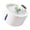 Green and Yellow Floral Pattern, variant on Yihuala Indoor Drinking Fountain, Sensing Pet Water Dispenser with Separated Power Area, ABS Body and Water Window