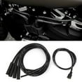 thumbnail image 1 of Spark Plug Wire Set, 1m Length Metal Silicone High Efficiency Ignition Wire with Stable Performance for 4 Cylinder Classic Cars, 1 of 7
