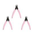 thumbnail image 2 of Saluaqui 3pcs Cuticle Trimmer, Portable Cuticle Cutter Set,  Pedicure Manicure Nail Tool with Anti Slip Handle, Automatic Rebound, Nail Cuticle Clippers for Salons, Home Use, 2 of 7