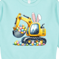 thumbnail image 3 of Inktastic Easter Excavator Bunny Ears Egg Hunt Toddler Sweatshirt, 3 of 4