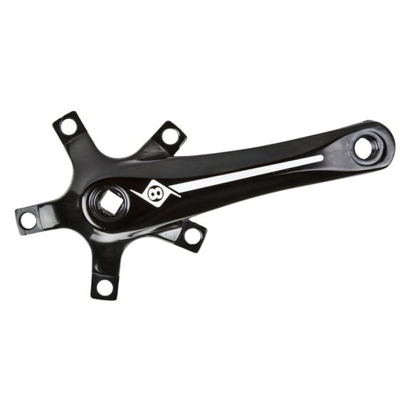 Origin8 Alloy Crank Set 140mm 107mm JIS Square Taper Single Speed