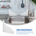thumbnail image 3 of NICEXMAS Acrylic Bathtub Splash Guards 1 Set - Keep and Clean, Bathroom Water Splash Protector, 3 of 7