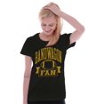 thumbnail image 3 of Bandwagon Fan Football Sports Fanatic Womens Slim Fit Graphic Tee Brisco Brands X, 3 of 5
