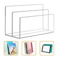 thumbnail image 5 of Organizador de archivos de acrílico de 2 ranuras para escritorio, 5 of 5