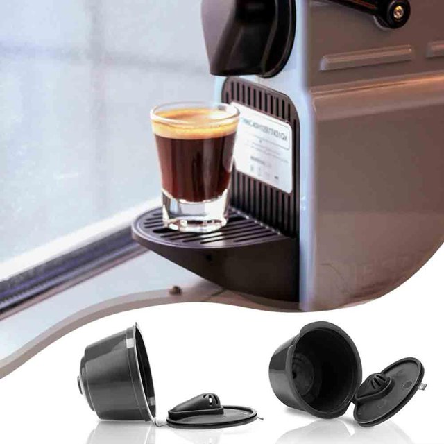 Cápsulas de café Taza filtrada Cesta de té con gotero de café reutilizable recargable Hugtrwg Para estrenar