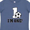 thumbnail image 4 of Inktastic First Birthday Soccer 1 Year Old Boys or Girls Baby T-Shirt, 4 of 5