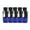 5pcs Blue, variant on NL4FC Speakon Connectors -4 Pole Speakon Connector with Twist Lock Connectors Replacement, 8 Packs, Blue