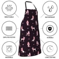 thumbnail image 5 of Kdxio Poodle Dog Apron with Pockets Adjustable Kitchen Aprons for Men Women Waterproof Aprons for Cooking,Drawing,Crafting, Baking Household Cleaning, 5 of 8