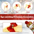 thumbnail image 6 of Costway 3 PCS Lighted Reindeer Family Set Pre-lit Christmas Decoration with 230 LED Lights, 6 of 10