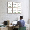 thumbnail image 7 of 6 Pcs Inspirational Wall Art Office Decor, Positive Affirmations Wall Art Motivational Wall Art Prints for Office,Bedroom,Living Room,Classroom (UNFRAMED), 7 of 7