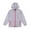 Gray/Magenta, variant on Polyester Women Lightweight Windbreaker Outdoor Hiking Long Sleeve Hooded Jacket
