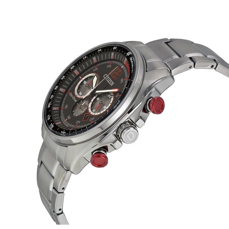 Citizen Men's Eco-Drive Chronograph Stainless Steel Watch CA4190