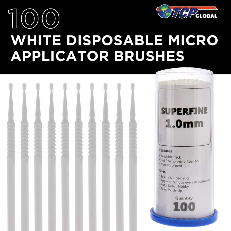 100* Microbrush Micro Brush Applicator Tips (Regular, Fine, Super Fine)  Dental