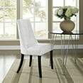 thumbnail image 6 of Modway Vanguard Performance Velvet Dining Chair in Black Charcoal, 6 of 7