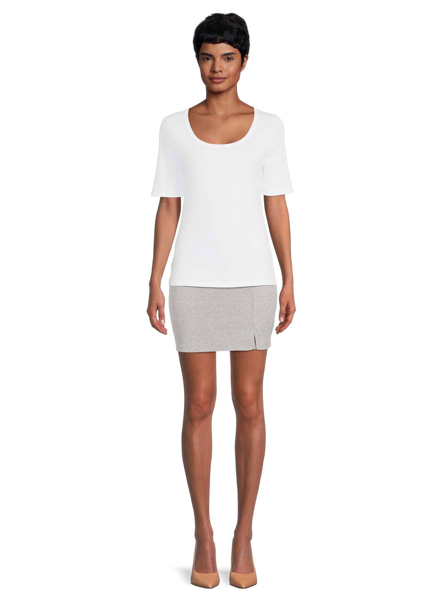 Self Esteem Juniors Hacci Mini Skirt