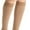 Caramel, variant on Jobst Opaque Open Toe Maternity Knee Highs - 15-20 mmHg Cranberry Large