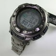 thumbnail image 2 of Casio Men's Solar Atomic Triple Sensor Gray Pro Trek Watch PRW2500T-7, 2 of 4