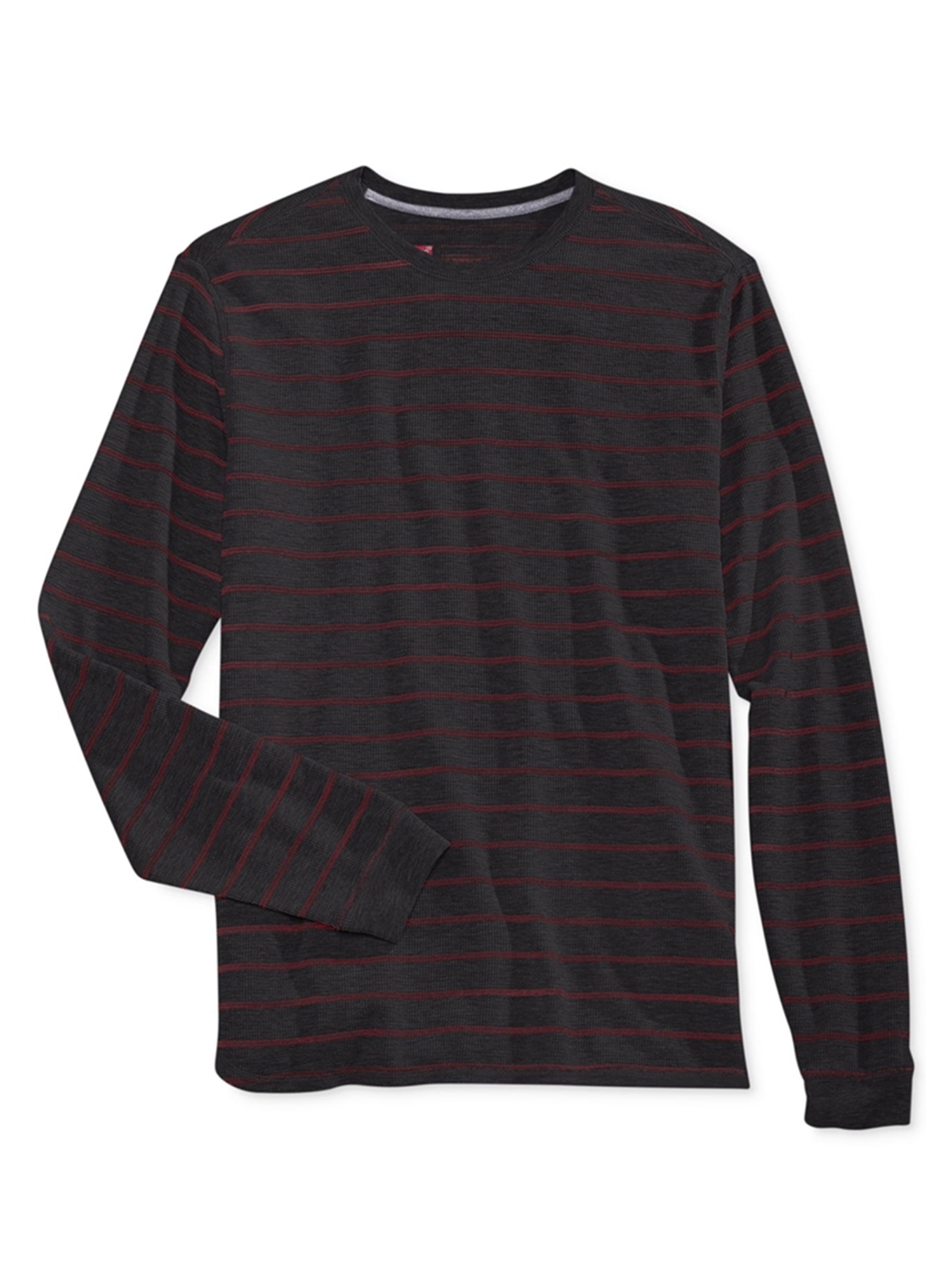 Mens Jose Stripe Thermal Sweater caviar 