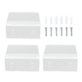 thumbnail image 3 of 3PCS Clear Acrylic Display Rack Wall-Mounted Floating Shelf For Home Toys Pot RH,Hanging Shelf, 3 of 7