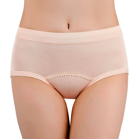 

ZMHEGW 12 Packs Underwear Women Pants Be E And After Menstrual Lengthened Anti Side Leakage Triangular Sanitary Pants Panties