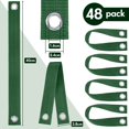 thumbnail image 2 of 48 Pcs 15.74 Inches Tree Straps for Staking with Grommet Heavy Duty Young Tree and Plant Supports Stakes for Guying Staking Newly Planted Sapling Straight and Hurricane Protection(Green), 2 of 5