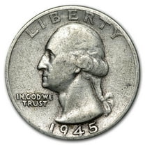 1945-S Washington Quarter Good/XF
