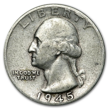 1945-S Washington Quarter Good/XF