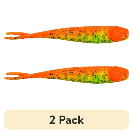 (2 pack) Berkley Gulp! Minnow Soft Bait 4 Length Firetiger Per 8