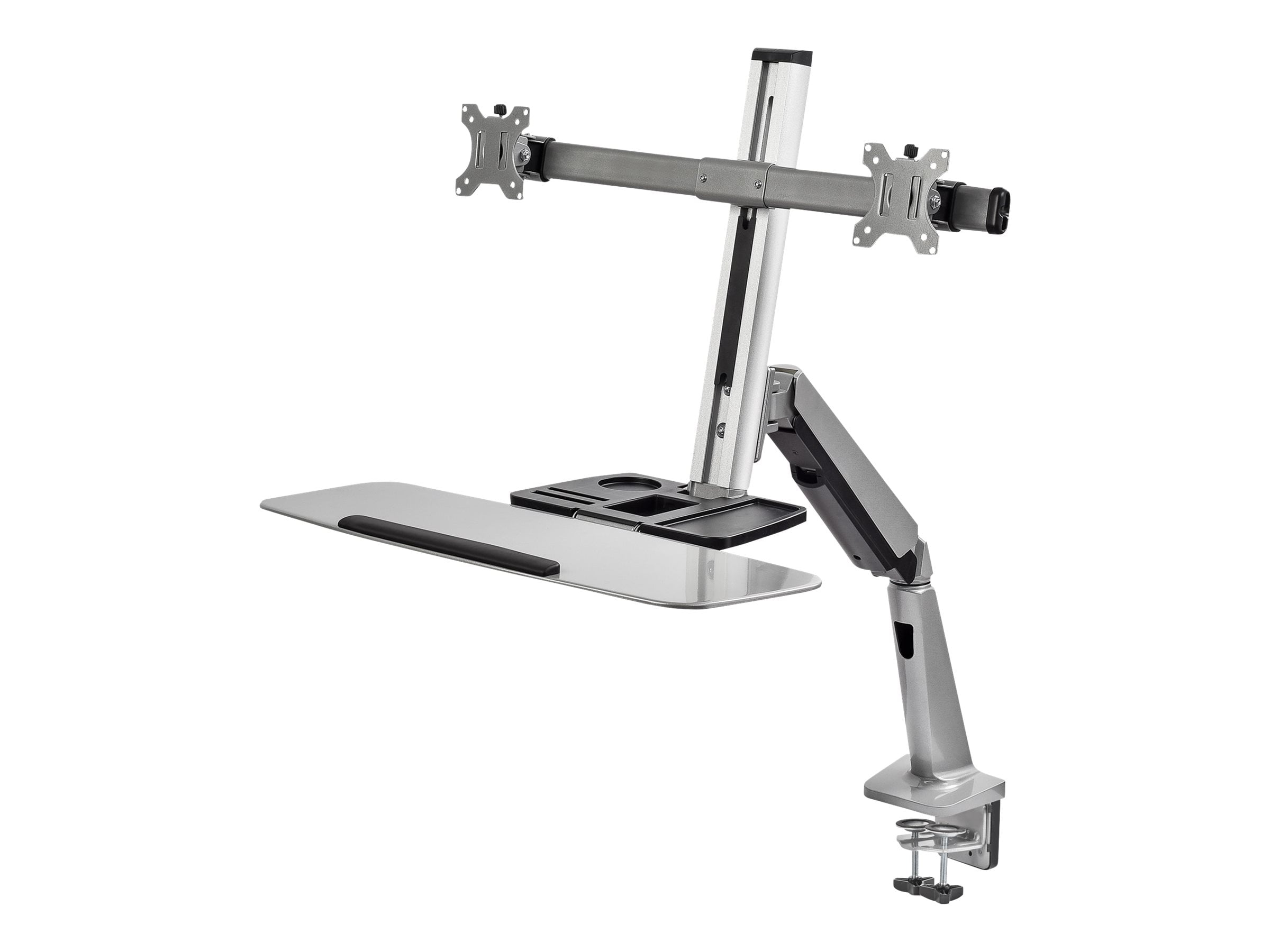 SIIG Standing Desk Converter With Height Adjustable Keyboard