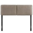 thumbnail image 3 of Headboard, Queen Size, Oatmeal, Fabric, French Bedroom, Modern Contemporary HB36846, 3 of 8