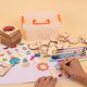 thumbnail image 4 of Ábaco Plantilla de tablero para colorear de 50 Uds., garabatos creativos, plantillas de dibujo para niños, juguetes Tmvgtek Nuevos Originales, 4 of 9