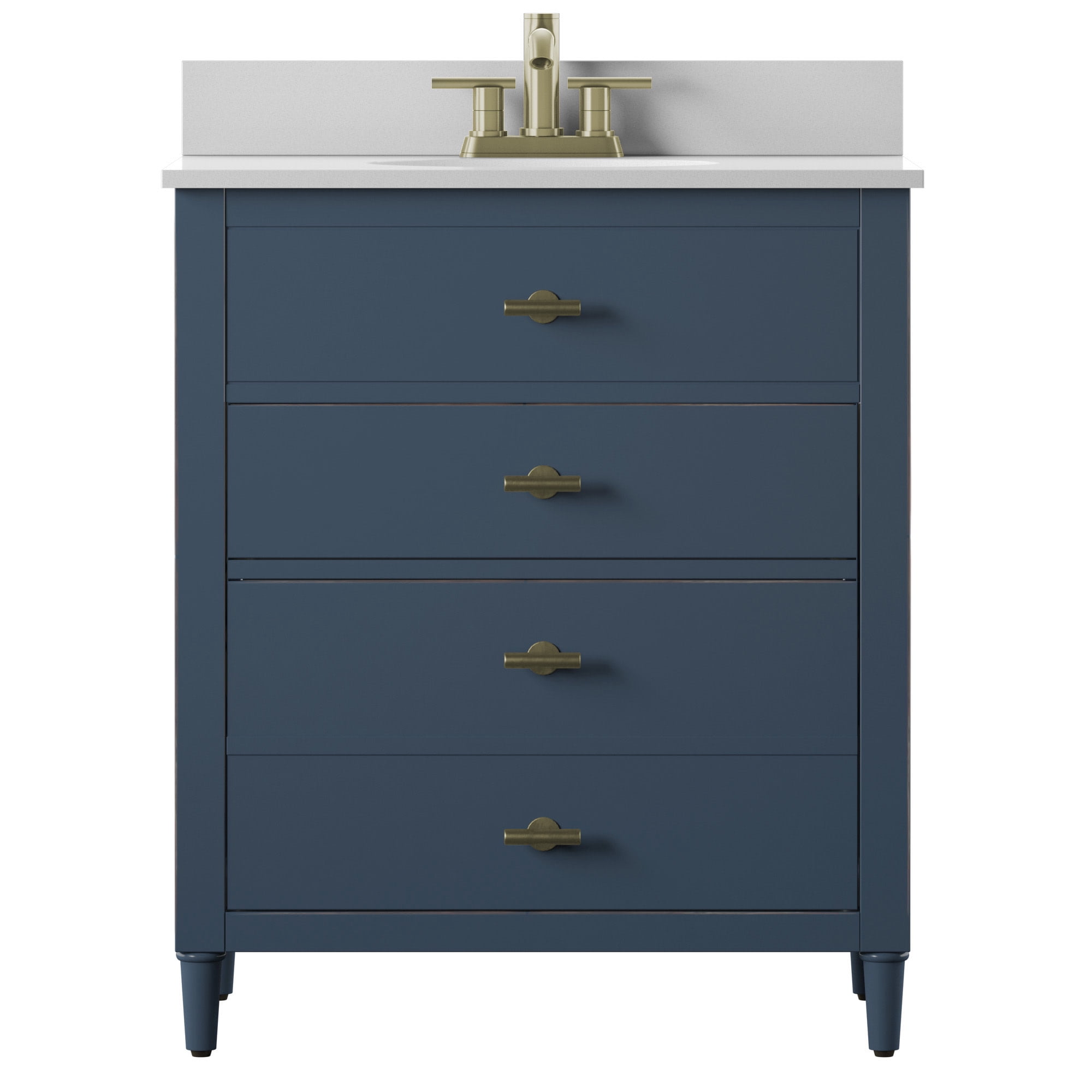 Twin Star Home 30" Single Bathroom Vanity , Franklin Blue