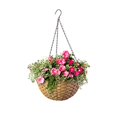 thumbnail image 2 of Panacea Products 213680 14 in. Natural Resin Wicker Hanging Basket, 2 of 3