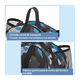 thumbnail image 4 of Bolsa De Fútbol Impermeable Para Pelota De Fútbol Básquetbol Malubero  Negro, 4 of 5