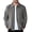 Dark Grey, variant on Men's Flight Suede Jacket Aviator Bomber Jacket Vintage Suede Jaket Leather Coat