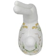 thumbnail image 7 of Northlight 14" Spring Floral Bunny Rabbit Easter Decoration - White/Green, 7 of 7