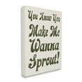 thumbnail image 3 of Stupell Industries Make Me Wanna Sprout Retro Gardener Typography Canvas Wall Art, 16 x 20, Design by Lil' Rue, 3 of 5