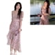 thumbnail image 5 of Vestido de moda, vestido largo de manga corta, vestido largo de manga corta, vestido largo de verano, confiable y duradero, 5 of 9