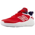 thumbnail image 6 of New Balance Women's VELOv4 Fastpitch Softball Turf Shoes Red/White/Blue 5, 6 of 6
