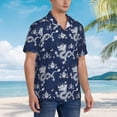 thumbnail image 6 of Picia Dragon Gentle Cotton Regular Fit Short Sleeve Casual Hawaiian Shirt for Men-XX-Large, 6 of 8