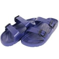 thumbnail image 2 of Ventana Men's Two Strap Buckle Sandals Adjustable Waterproof Slides, 2 of 3