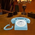 thumbnail image 6 of Tachiuwa Wedding Phone Vintage Design Phone Decorative Retro Design Table Telephone for Anniversary Gathering Blue, 6 of 9