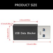 lanema Safe Charging USB Data Blocking , High Voltages & Current with Devices Features Refuse Hacking Defender