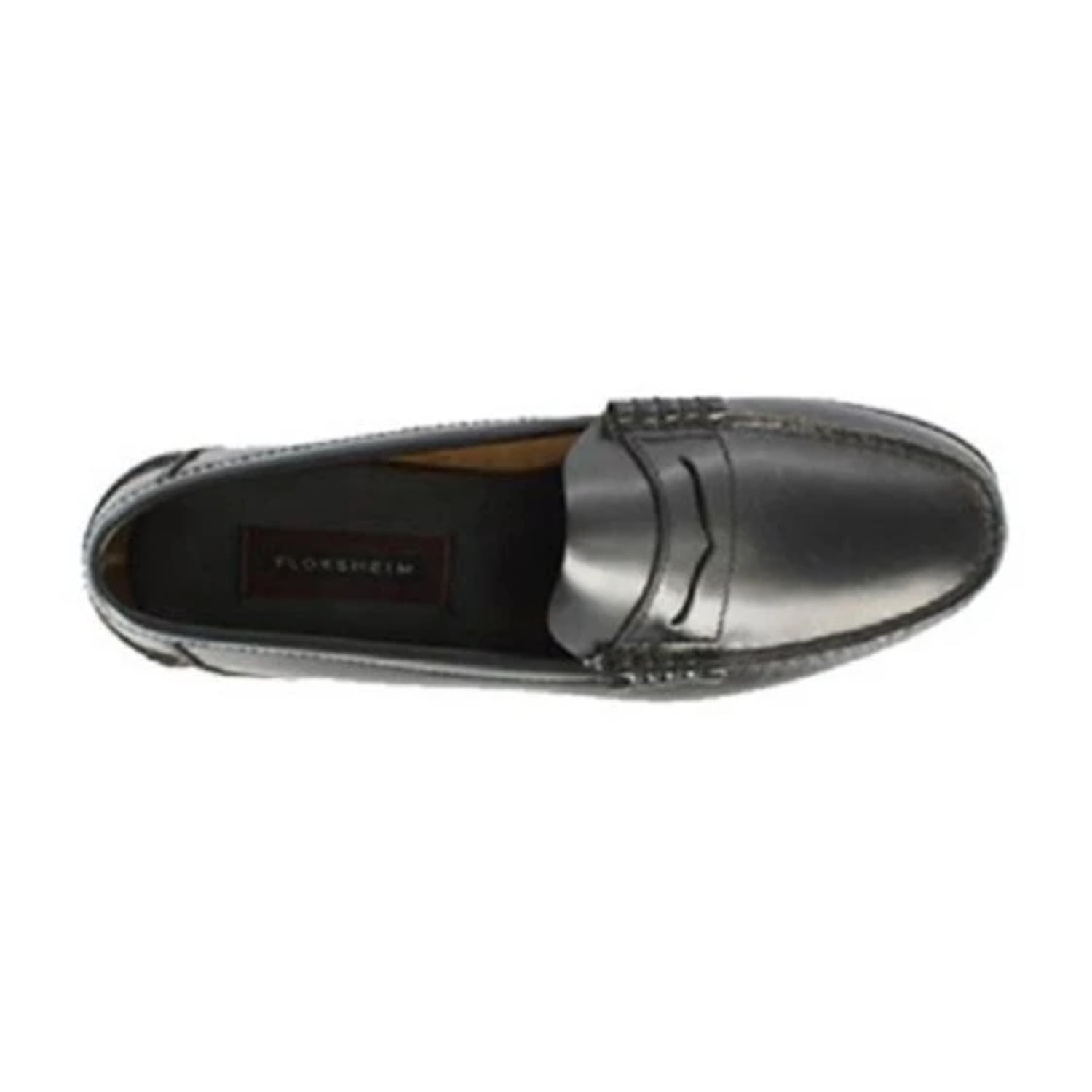 Florsheim Men's Berkley Moc Toe Penny Loafer Shoes Black 17058-01