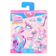 Real Littles Liquid Charms, Liquid Filled Micro-Sized Backpack, Reveal 6 Cute, Tiny Animal Themed Stationery Surprises, Styles Vary, Ages 6+