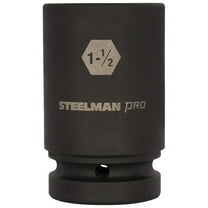 STEELMAN PRO 79388 1-Inch Drive x 1-1/2-Inch 6-Point Deep Impact Socket